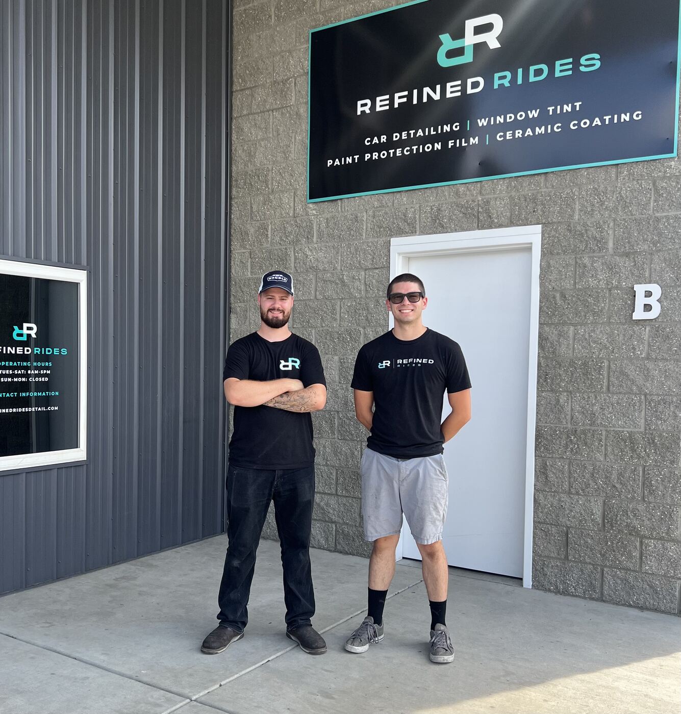 Eric and Caleb of Refined Rides Detail & Tint